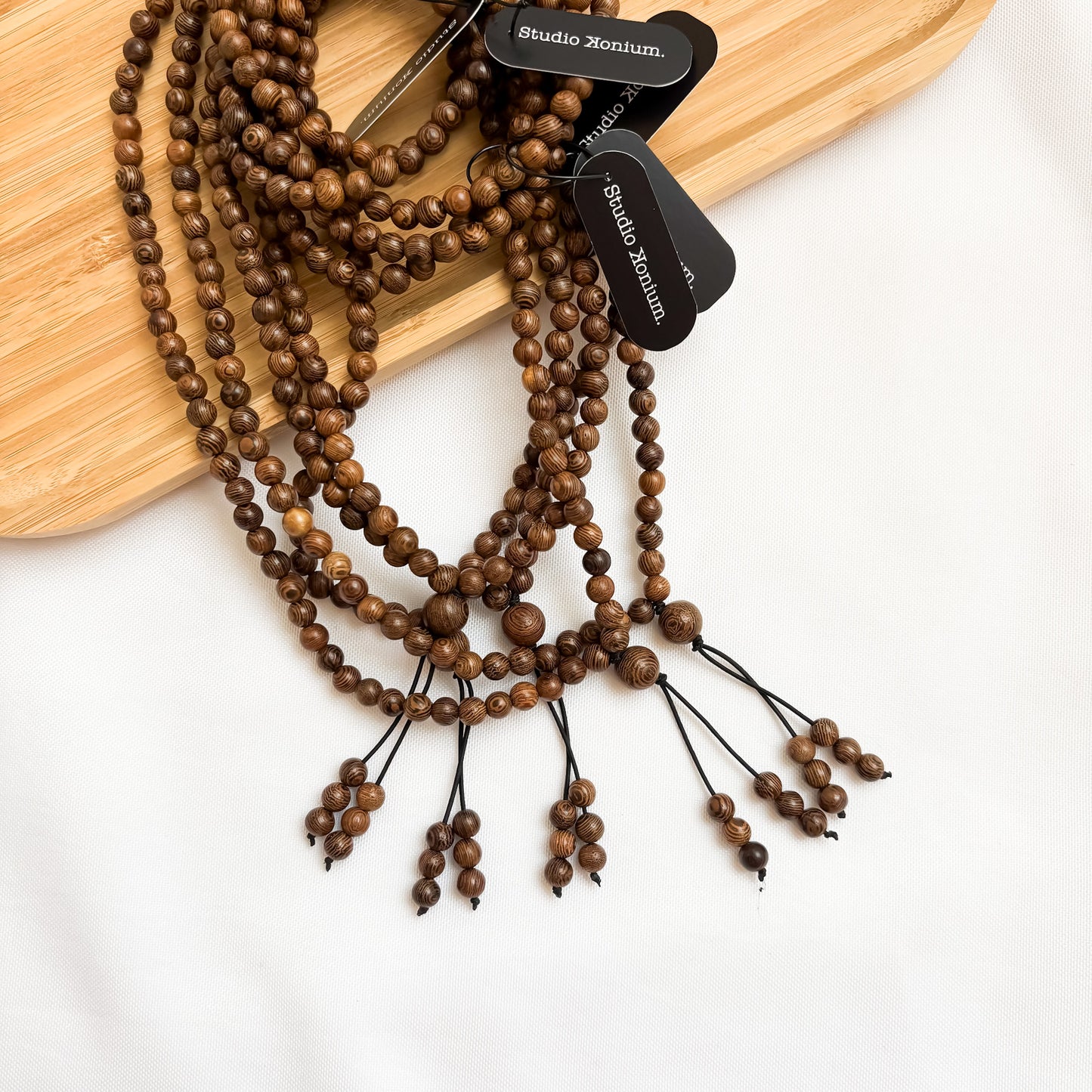 II. Wood Mala Necklace
