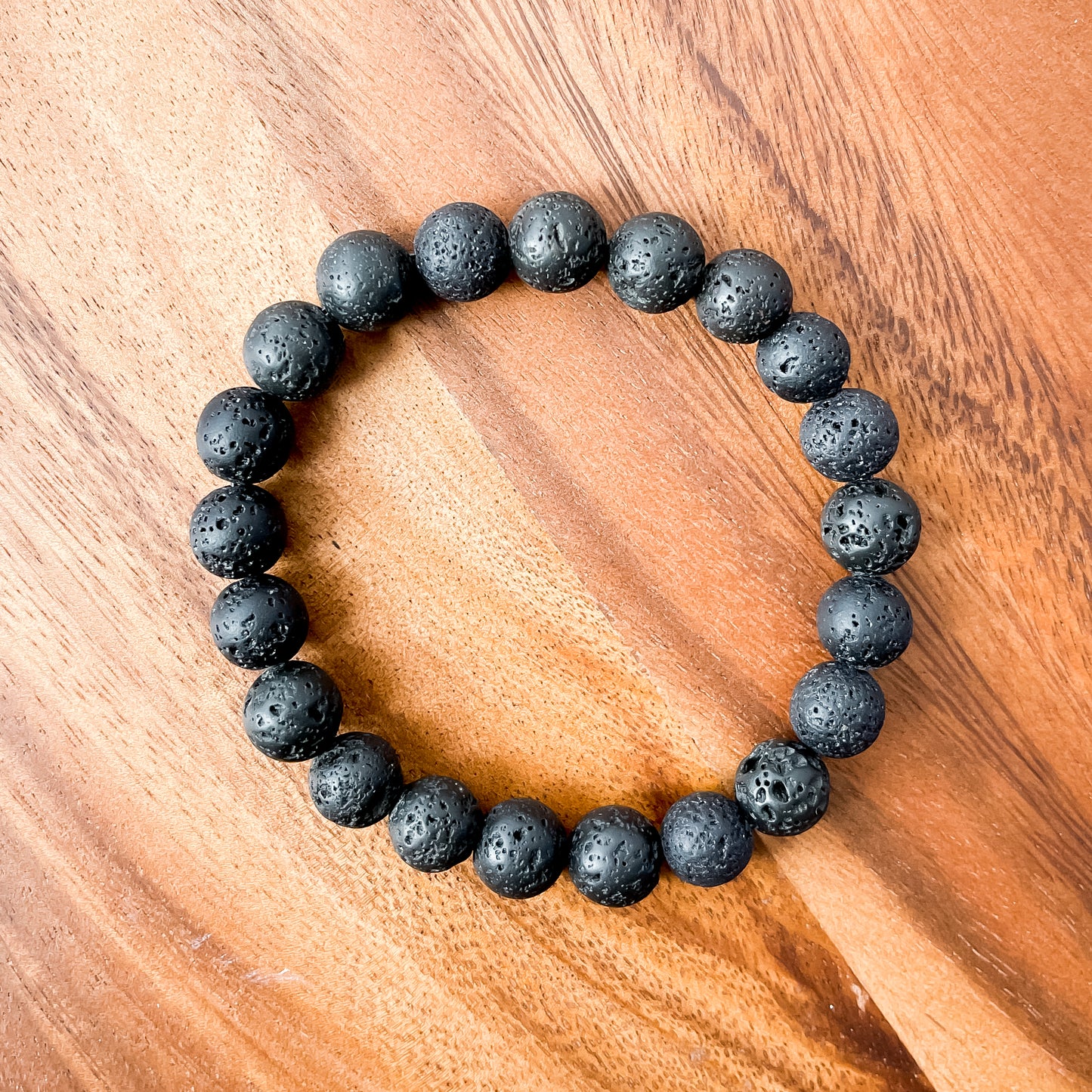 III. Lava Stone Bead Bracelet