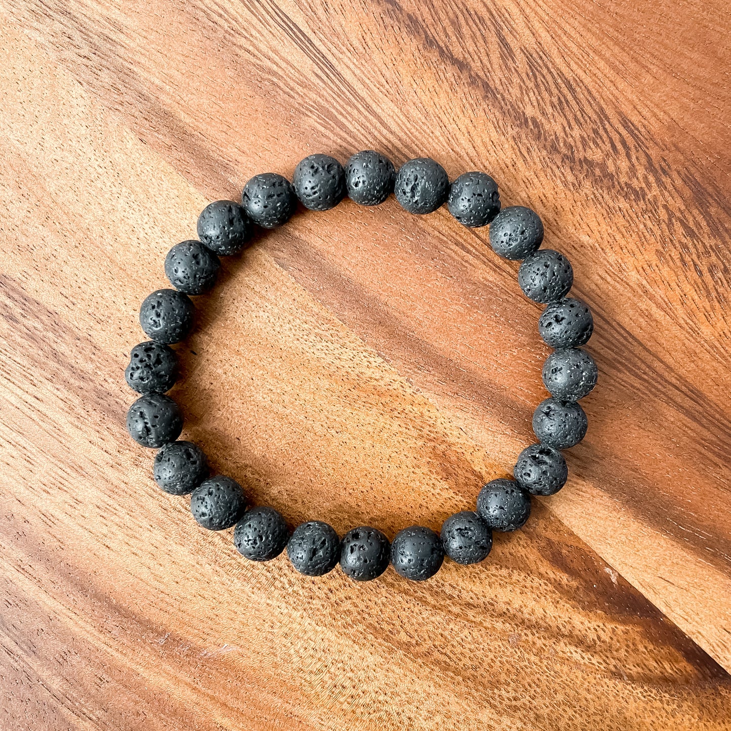 III. Lava Stone Bead Bracelet