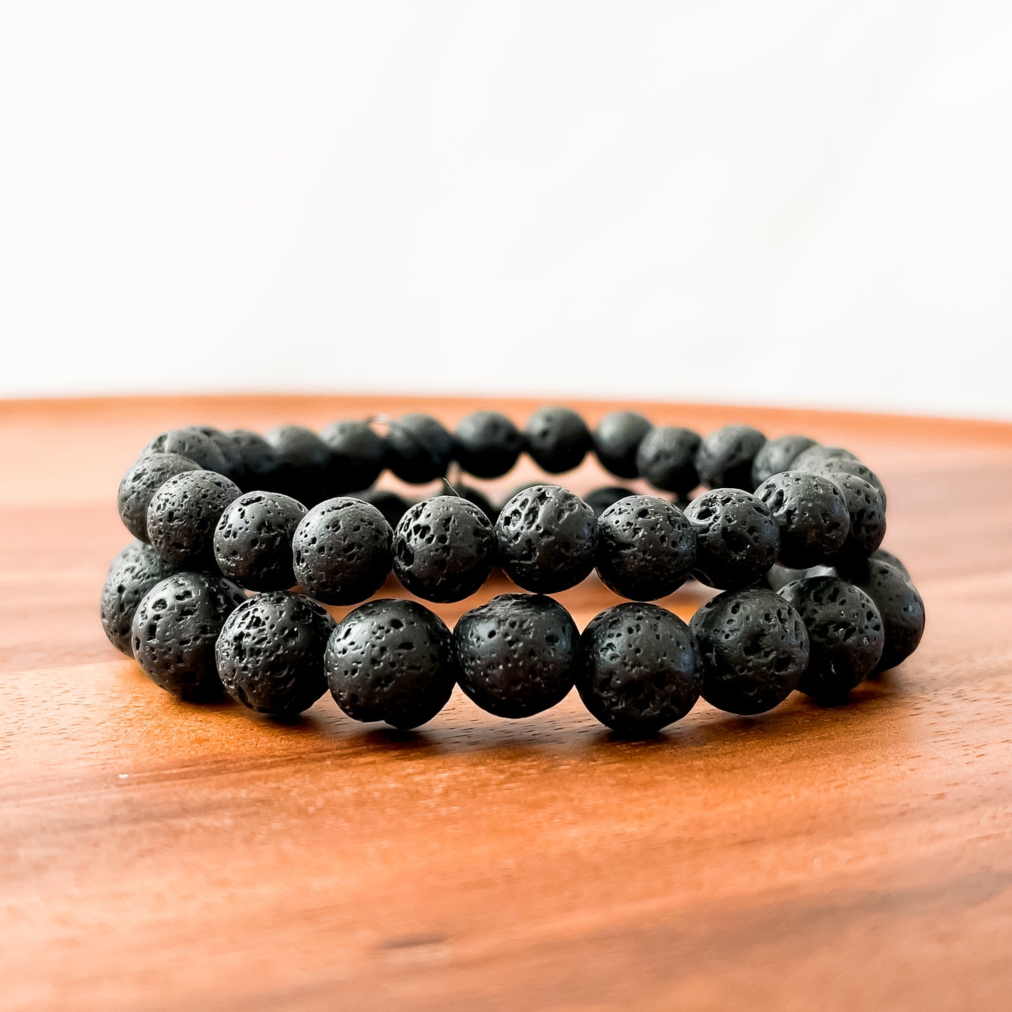 III. Lava Stone Bead Bracelet