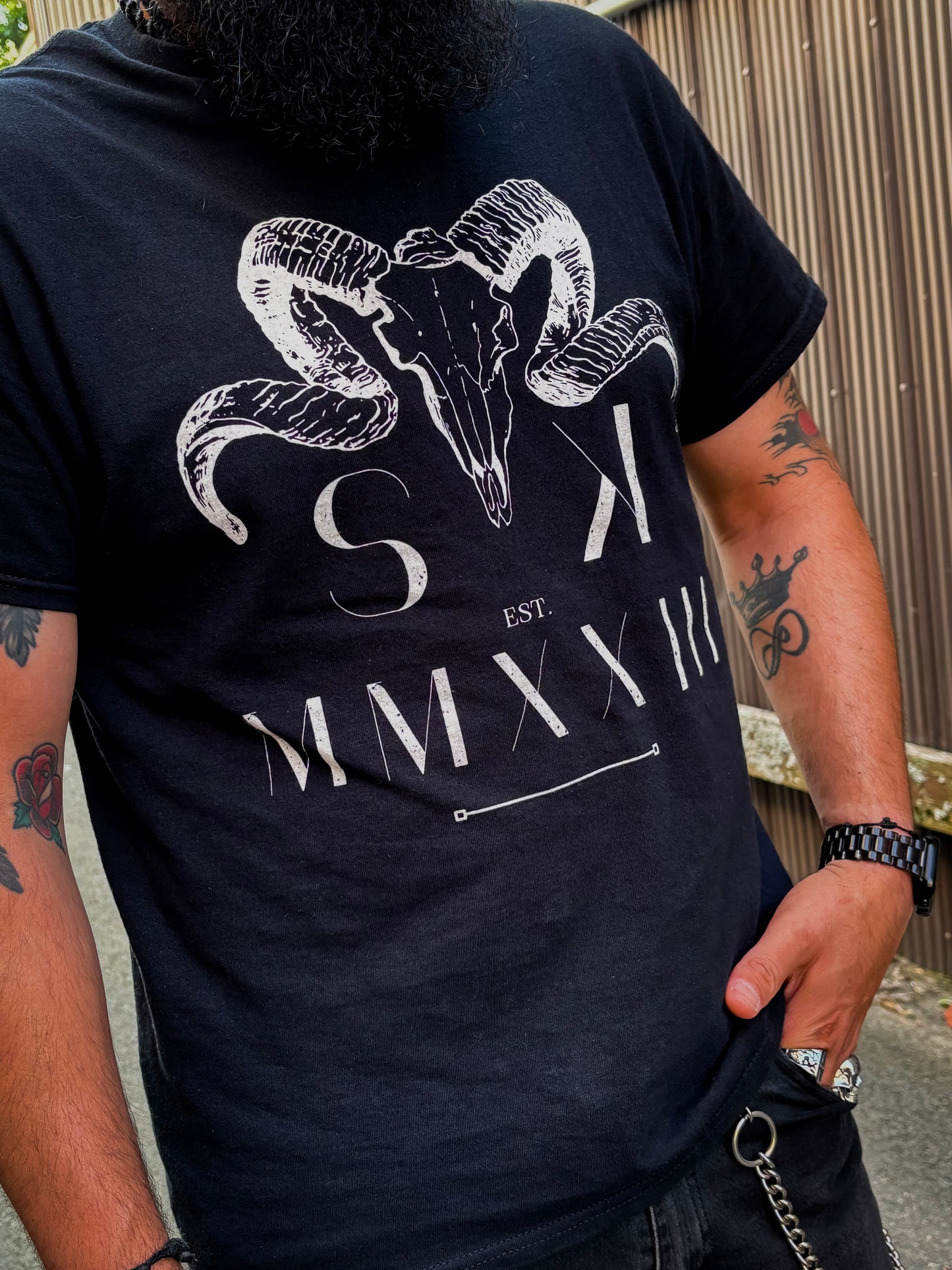 I. Ram Skull T-Shirt