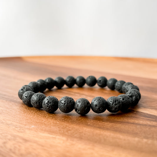 III. Lava Stone Bead Bracelet